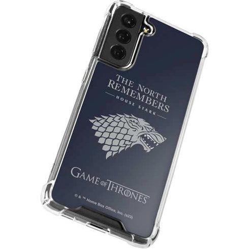 Game of Thrones: House Stark The North Remembers Galaxy S21 FE Clear Case